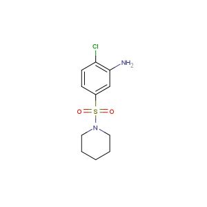 2-chloro-5-piperidin-1-ylsulfonylaniline