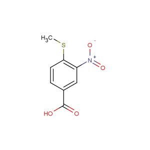 4-(methylsulfanyl)-3-nitrobenzoic acid