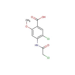 5-Chloro-4-(2-chloroacetamido)-2-methoxybenzoic acid