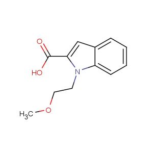 1-(2-methoxyethyl)indole-2-carboxylic acid
