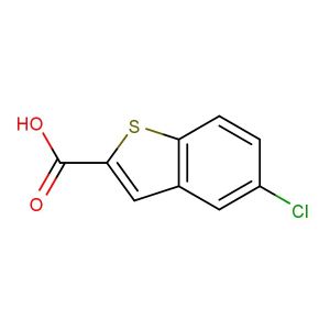 5-chloro-benzo(b)thiophene-2-carboxylic acid