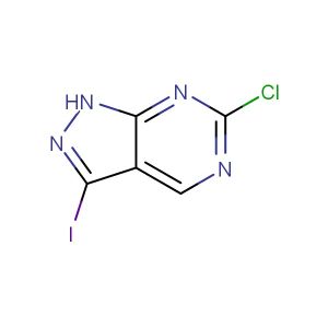 6-Chloro-3-iodo-1H-pyrazolo[3,4-d]pyrimidine