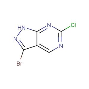 3-bromo-6-chloro-1H-pyrazolo[3,4-d]pyrimidine