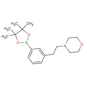 4-(3-(4,4,5,5-tetramethyl-1,3,2-dioxaborolan-2-yl)phenethyl)morpholine