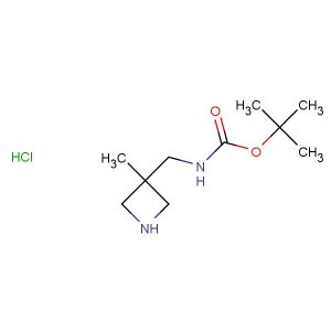 tert-butyl N-[(3-methylazetidin-3-yl)methyl]carbamate hydrochloride