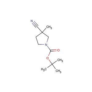 tert-butyl 3-cyano-3-methylpyrrolidine-1-carboxylate