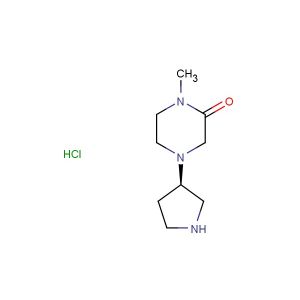 (R)-1-methyl-4-(pyrrolidin-3-yl)piperazin-2-one hydrochloride