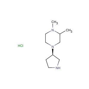 1,2-dimethyl-4-((R)-pyrrolidin-3-yl)piperazine hydrochloride