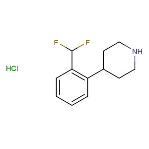 4-(2-(difluoromethyl)phenyl)piperidine hydrochloride