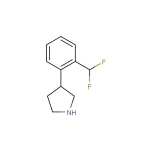 3-(2-(difluoromethyl)phenyl)pyrrolidine