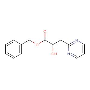 benzyl 2-hydroxy-3-(pyrimidin-2-yl)propanoate