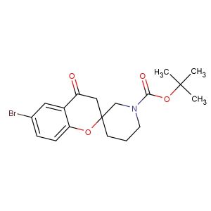 tert-butyl 6-bromo-4-oxospiro[chromane-2,3'-piperidine]-1'-carboxylate
