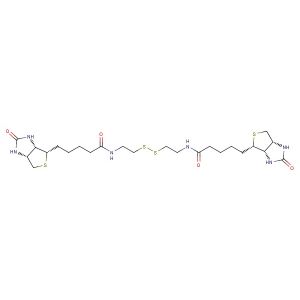 N,N'-(disulfanediylbis(ethane-2,1-diyl))bis(5-((3aS,4S,6aR)-2-oxohexahydro-1H-thieno[3,4-d]imidazol-4-yl)pentanamide)