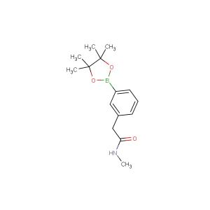 N-methyl-2-(3-(4,4,5,5-tetramethyl-1,3,2-dioxaborolan-2-yl)phenyl)acetamide