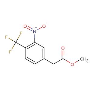 methyl 2-(3-nitro-4-(trifluoromethyl)phenyl)acetate