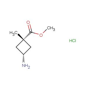 methyl cis-3-amino-1-methylcyclobutane-1-carboxylate hydrochloride