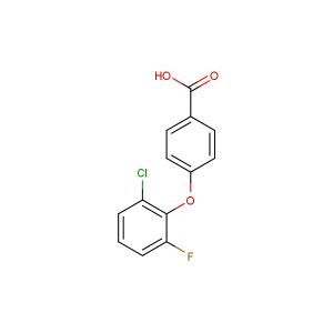 4-(2-chloro-6-fluorophenoxy)benzoic acid