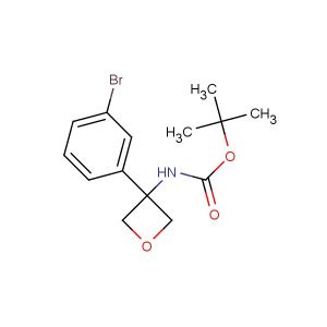 tert-butyl (3-(3-bromophenyl)oxetan-3-yl)carbamate
