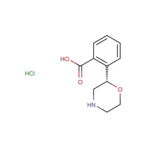 (S)-2-(morpholin-2-yl)benzoic acid hydrochloride