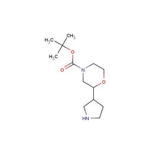 tert-butyl 2-(pyrrolidin-3-yl)morpholine-4-carboxylate