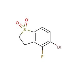 5-bromo-4-fluoro-2,3-dihydrobenzo[b]thiophene 1,1-dioxide