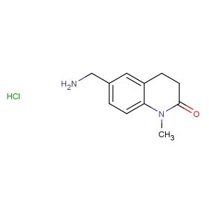 6-(aminomethyl)-1-methyl-3,4-dihydroquinolin-2(1H)-one hydrochloride