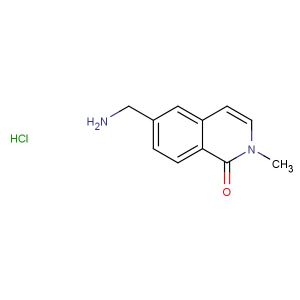 6-(aminomethyl)-2-methylisoquinolin-1(2H)-one hydrochloride