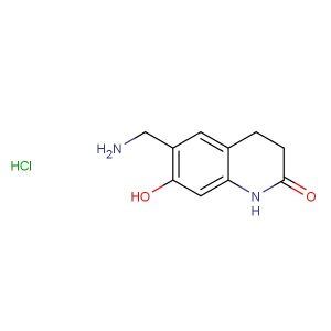 6-(aminomethyl)-7-hydroxy-3,4-dihydroquinolin-2(1H)-one hydrochloride