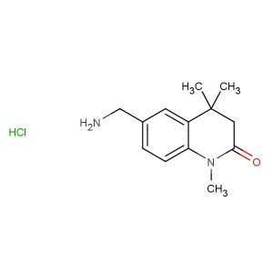 6-(aminomethyl)-1,4,4-trimethyl-3,4-dihydroquinolin-2(1H)-one hydrochloride