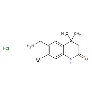 6-(aminomethyl)-4,4,7-trimethyl-3,4-dihydroquinolin-2(1H)-one hydrochloride