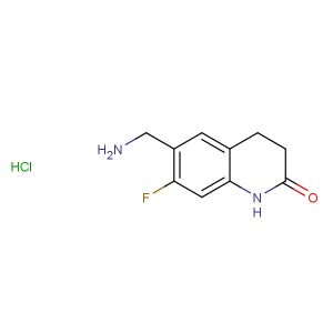 6-(aminomethyl)-7-fluoro-3,4-dihydroquinolin-2(1H)-one hydrochloride