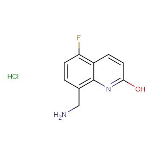 8-(aminomethyl)-5-fluoroquinolin-2-ol hydrochloride