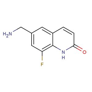 6-(aminomethyl)-8-fluoroquinolin-2(1H)-one
