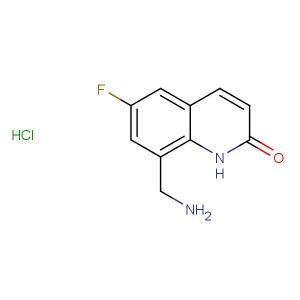8-(aminomethyl)-6-fluoroquinolin-2(1H)-one hydrochloride