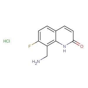 8-(aminomethyl)-7-fluoroquinolin-2(1H)-one hydrochloride