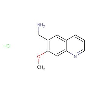 (7-methoxyquinolin-6-yl)methanamine hydrochloride