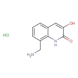 8-(aminomethyl)-3-hydroxyquinolin-2(1H)-one hydrochloride