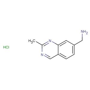 (2-methylquinazolin-7-yl)methanamine hydrochloride