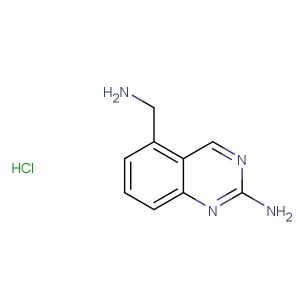 5-(aminomethyl)quinazolin-2-amine hydrochloride
