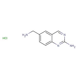 6-(aminomethyl)quinazolin-2-amine hydrochloride