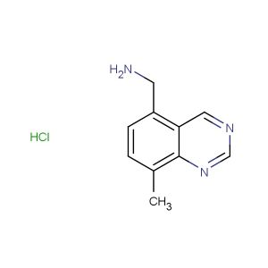 (8-methylquinazolin-5-yl)methanamine hydrochloride