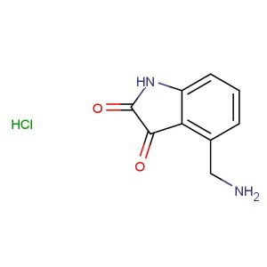4-(aminomethyl)indoline-2,3-dione hydrochloride
