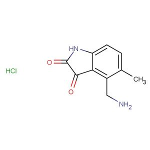 4-(aminomethyl)-5-methylindoline-2,3-dione hydrochloride
