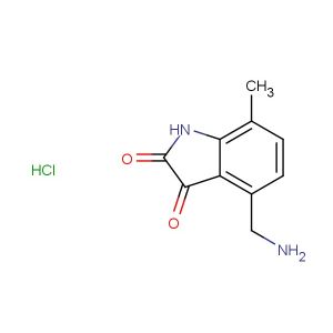 4-(aminomethyl)-7-methylindoline-2,3-dione hydrochloride