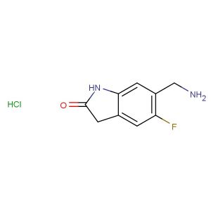 6-(aminomethyl)-5-fluoroindolin-2-one hydrochloride