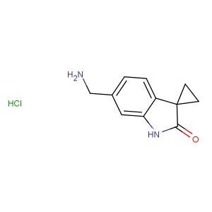 6'-(aminomethyl)spiro[cyclopropane-1,3'-indolin]-2'-one hydrochloride