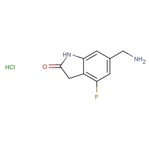 6-(aminomethyl)-4-fluoroindolin-2-one hydrochloride