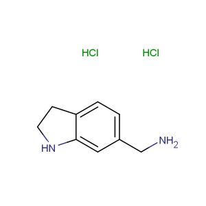 indolin-6-ylmethanamine dihydrochloride