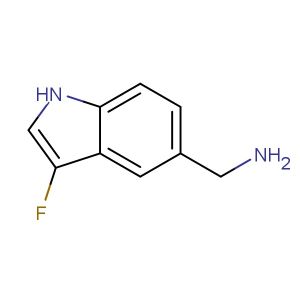 (3-fluoro-1H-indol-5-yl)methanamine