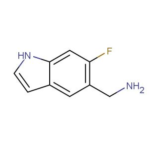 (6-fluoro-1H-indol-5-yl)methanamine